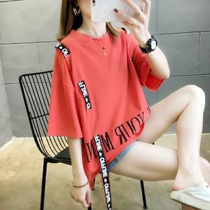 Red Cotton T Shirt